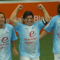 Diego Armando Maradona – MATCH WORN JERSEY – Showbol 2007 - Imagen 8
