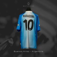 Diego Armando Maradona – MATCH WORN JERSEY – Showbol - Imagen 5