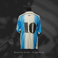 Diego Armando Maradona – MATCH WORN JERSEY – Showbol 2006 - Imagen 5