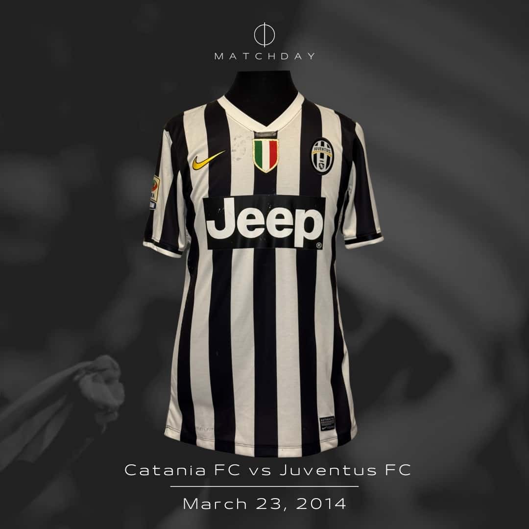 Carlos Tévez – Juventus FC – Serie A 2013/14 – MATCH WORN JERSEY – P. ALVAREZ COLLECTION - Imagen 4