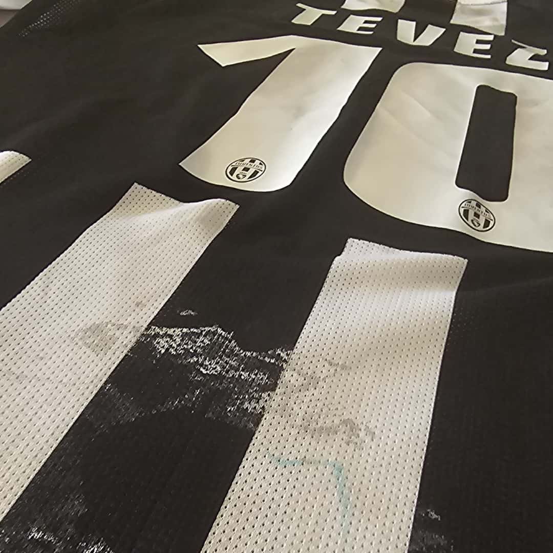Carlos Tévez – Juventus FC – Serie A 2013/14 – MATCH WORN JERSEY – P. ALVAREZ COLLECTION - Imagen 8