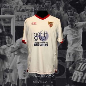 Ivan Rakitic - Sevilla FC - LFP 2011/12 - MATCH WORN JERSEY - P. ÁLVAREZ COLLECTION
