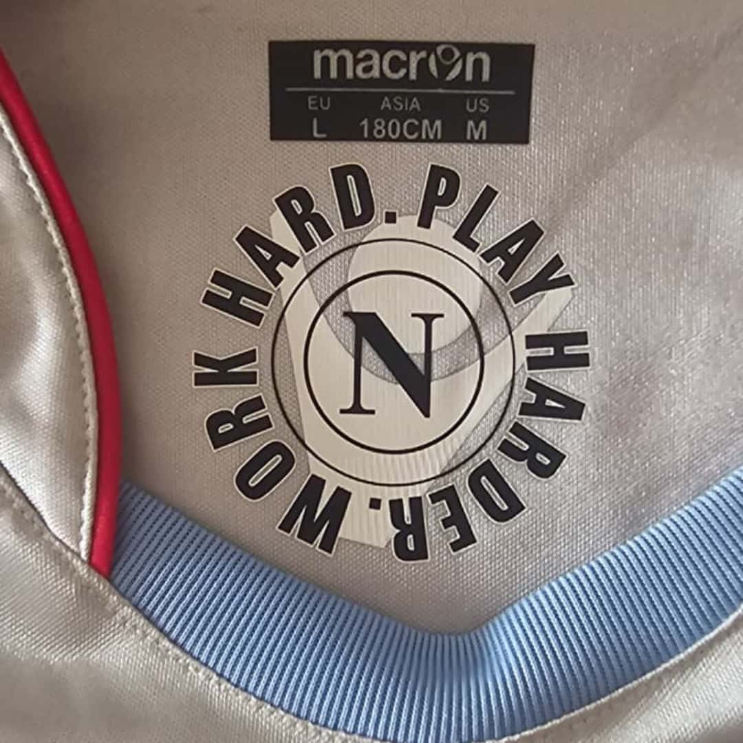 Ezequiel Lavezzi – SSC Napoli – Serie A 2009/10 – UNWASHED MATCH WORN JERSEY – P. ALVAREZ COLLECTION - Imagen 17