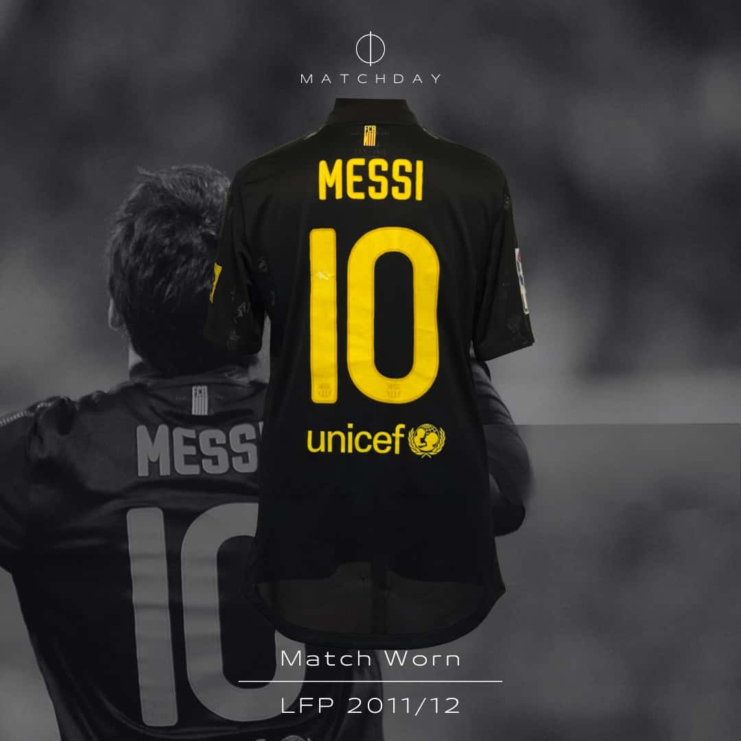 Lionel Messi – FC Barcelona – LFP 2011/2012 – MATCH WORN JERSEY – P. ALVAREZ COLLECTION - Imagen 3
