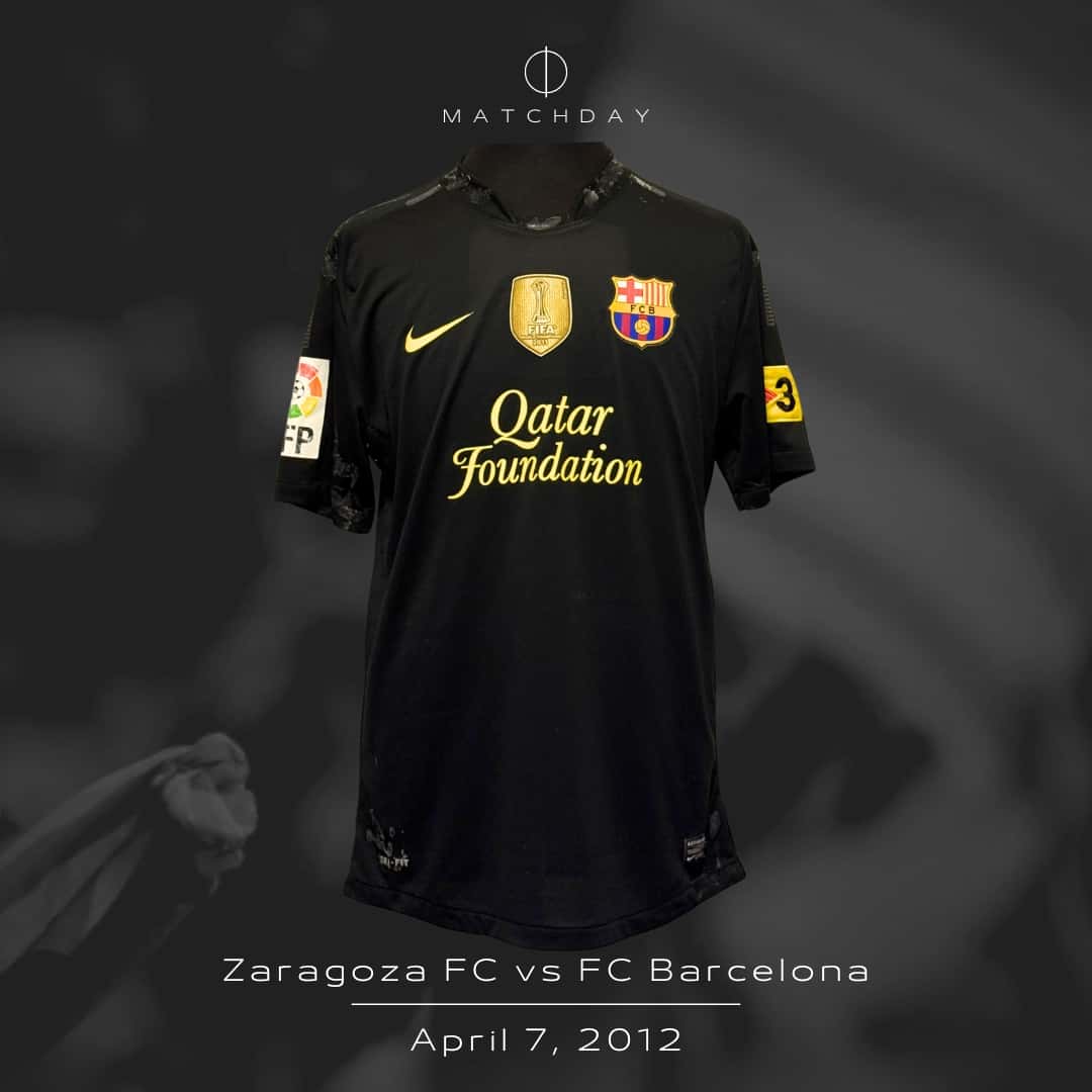 Lionel Messi – FC Barcelona – LFP 2011/2012 – MATCH WORN JERSEY – P. ALVAREZ COLLECTION - Imagen 4