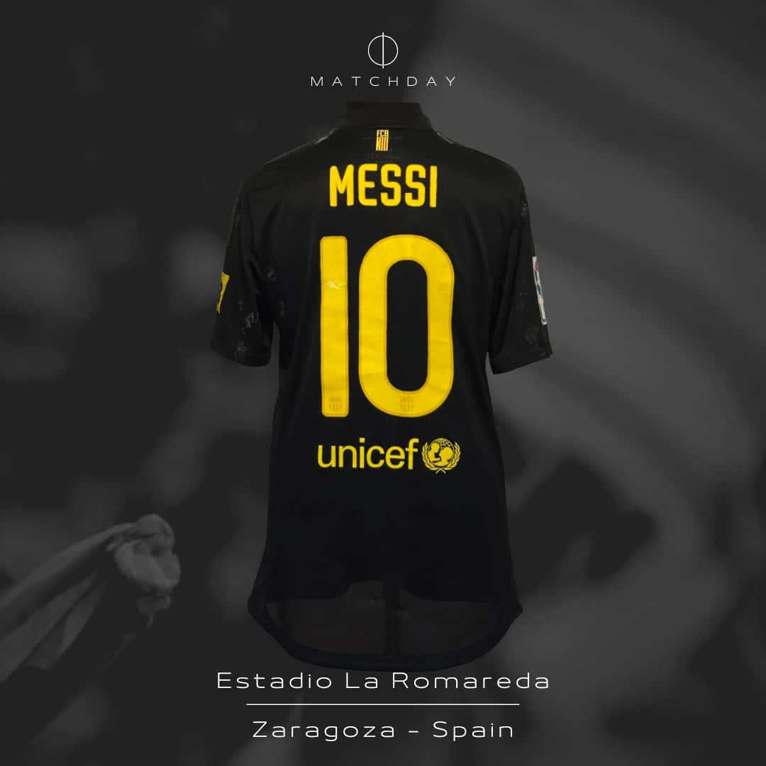 Lionel Messi – FC Barcelona – LFP 2011/2012 – MATCH WORN JERSEY – P. ALVAREZ COLLECTION - Imagen 5