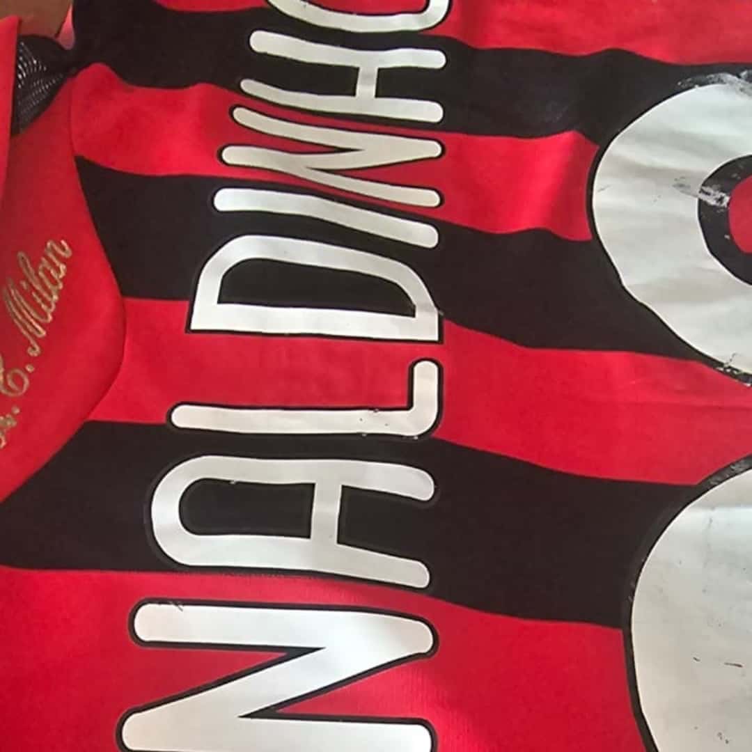 Ronaldinho – AC Milan – Serie A 2009/10 – MATCH WORN JERSEY – P. ALVAREZ COLLECTION - Imagen 11