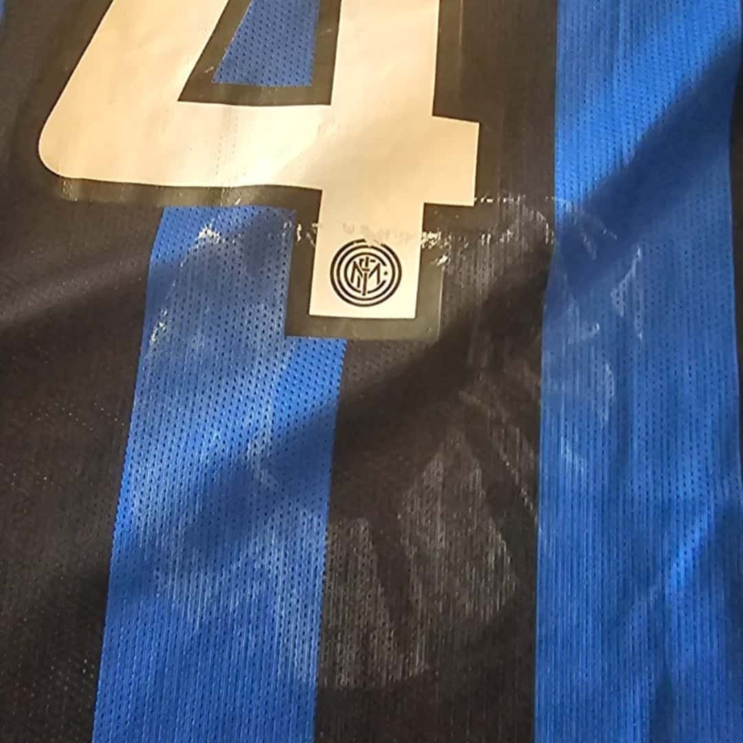 Javier Zanetti – Inter FC – Serie A 2009/2010 – MATCH WORN JERSEY – P. ALVAREZ COLLECTION - Imagen 12