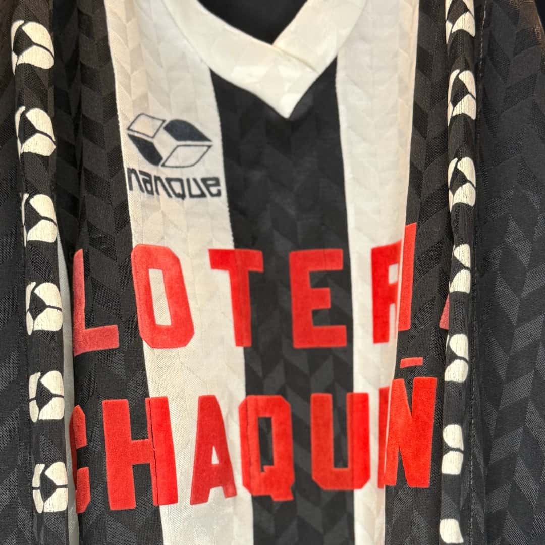 Miguel Ángel Ortolá – Chaco For Ever – Liguilla Pre Libertadores 1989/90 – MATCH WORN JERSEY - Imagen 6