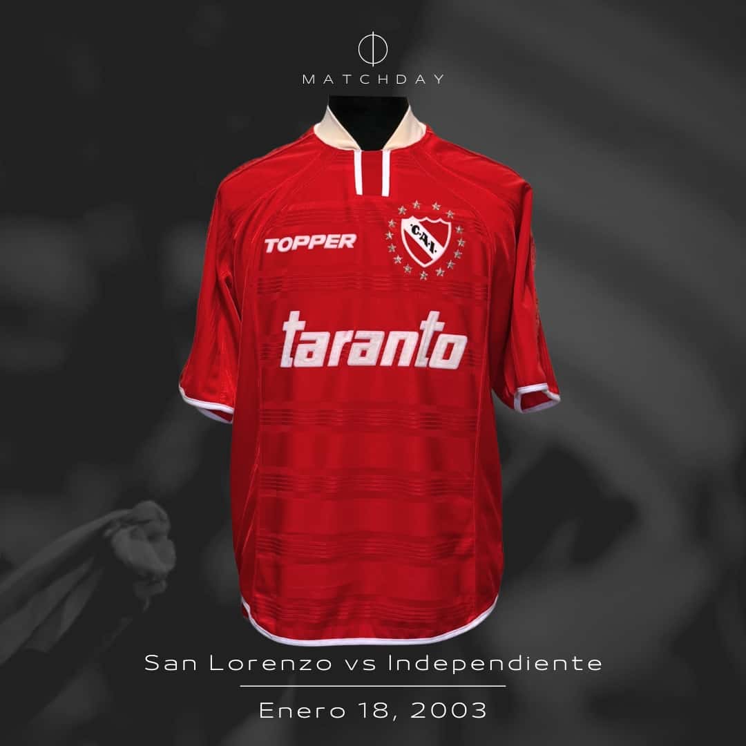 Cristian Gómez – Independiente – Torneo de verano 2003 – MATCH WORN JERSEY – COLECCIÓN JUAN ELUCHANS - Imagen 4