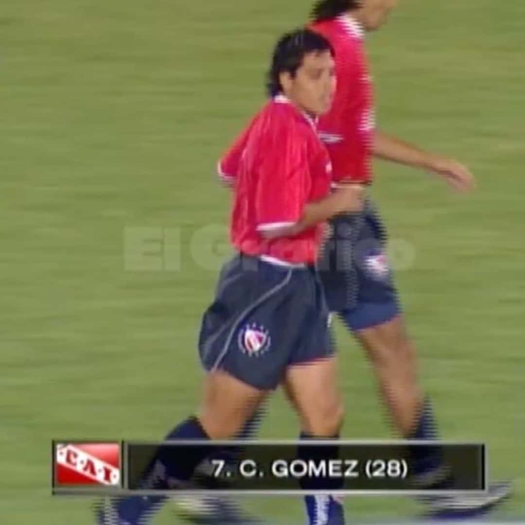 Cristian Gómez – Independiente – Torneo de verano 2003 – MATCH WORN JERSEY – COLECCIÓN JUAN ELUCHANS - Imagen 12