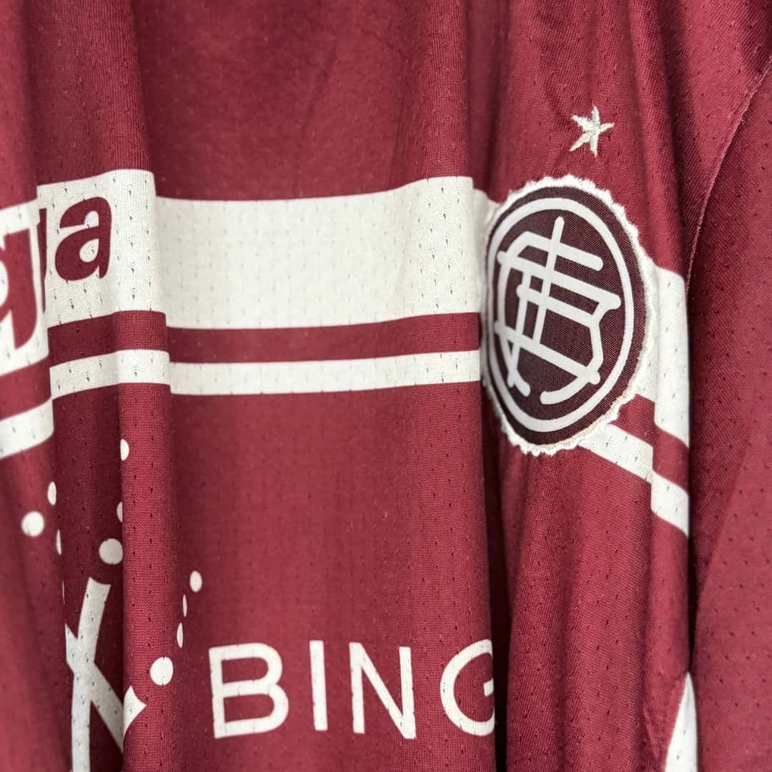 Eduardo Ledesma – Lanús – Torneo Clausura 2007 – MACTH WORN JERSEY – COLECCIÓN JUAN ELUCHANS - Imagen 6