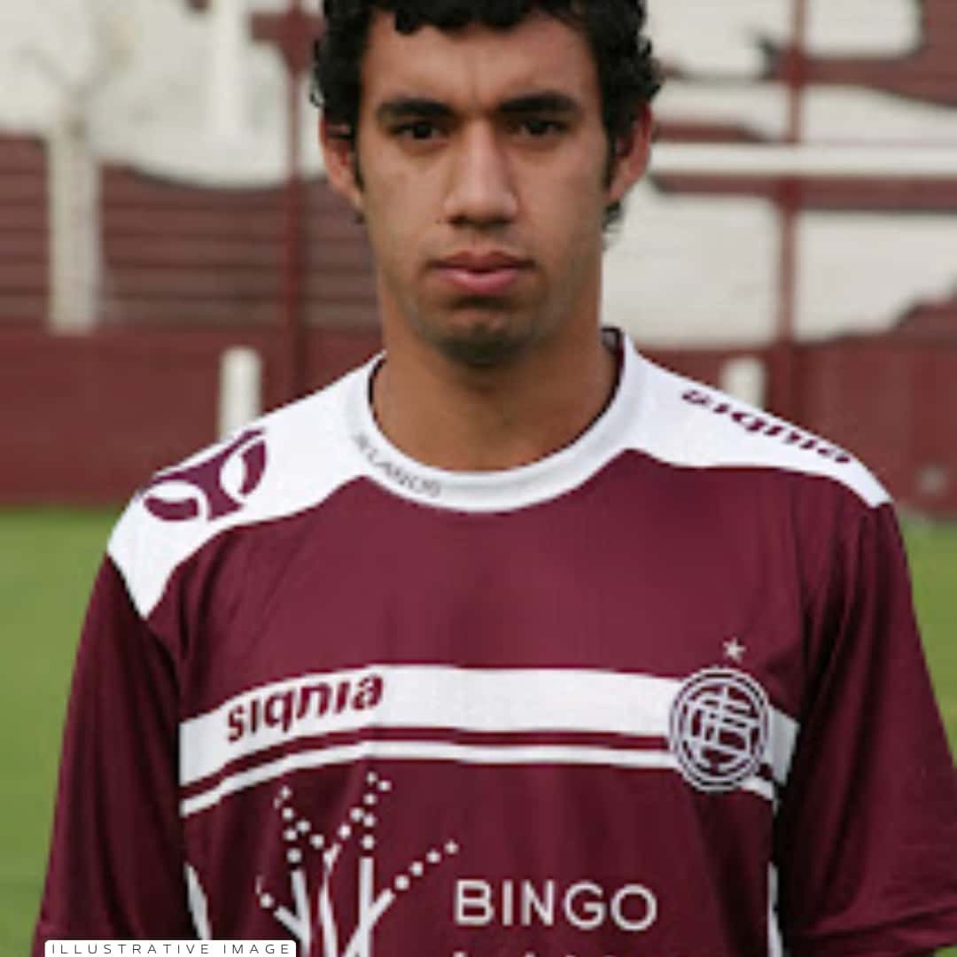 Eduardo Ledesma – Lanús – Torneo Clausura 2007 – MACTH WORN JERSEY – COLECCIÓN JUAN ELUCHANS - Imagen 13