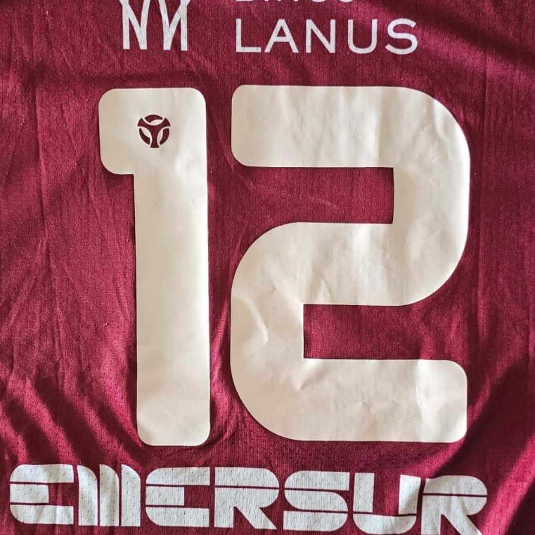 Eduardo Ledesma – Lanús – Torneo Clausura 2007 – MACTH WORN JERSEY – COLECCIÓN JUAN ELUCHANS - Imagen 16
