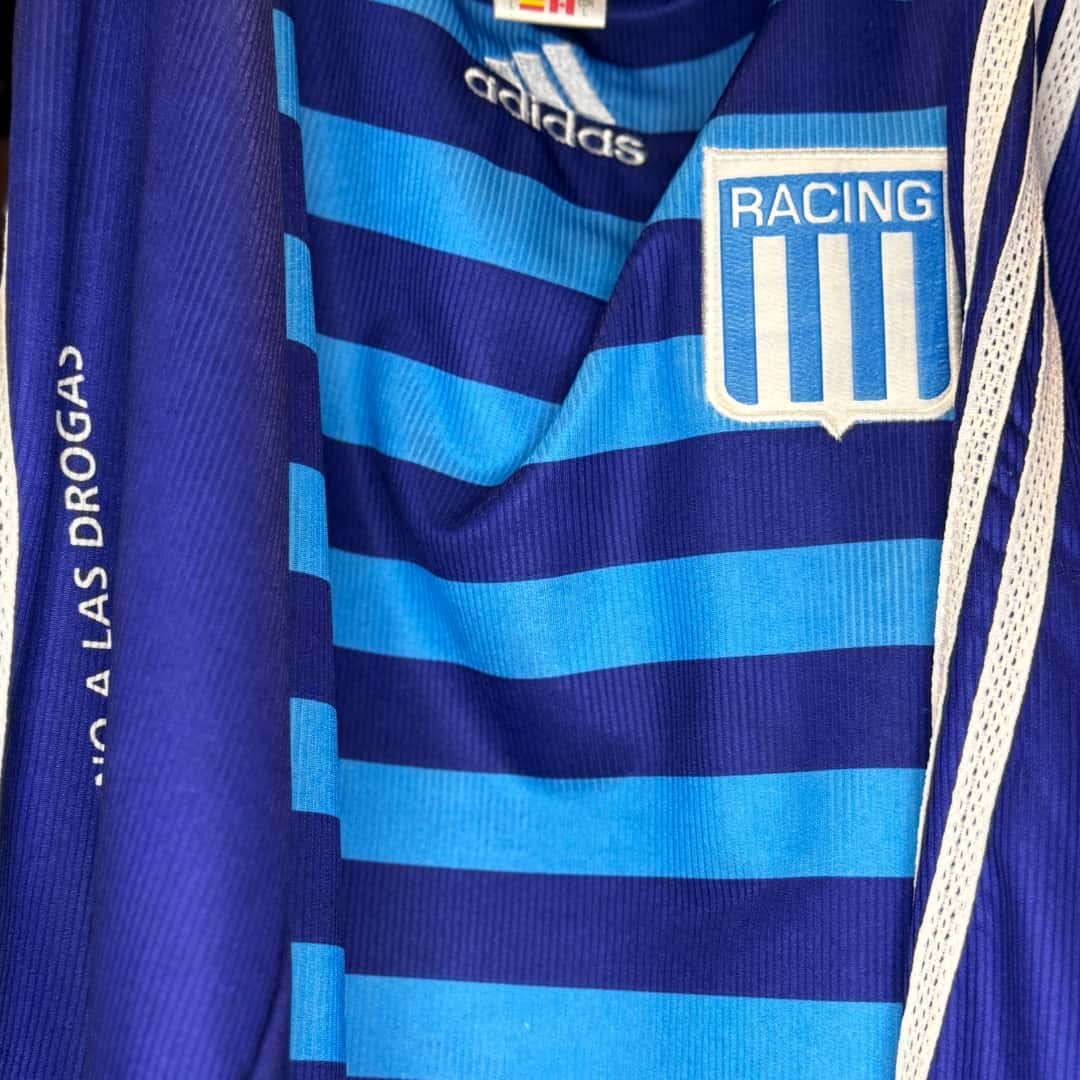 Javier Lux – Racing Club – Torneo Clausura 1999 – MATCH WORN JERSEY - Imagen 8