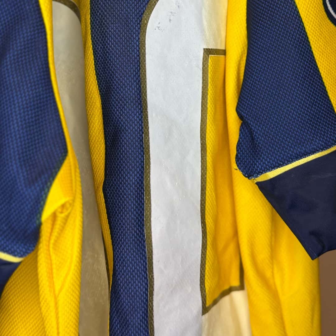Antonio Medina – Rosario Central – Torneo Final 2014 – MATCH WORN JERSEY – COLECCIÓN JUAN ELUCHANS - Imagen 7