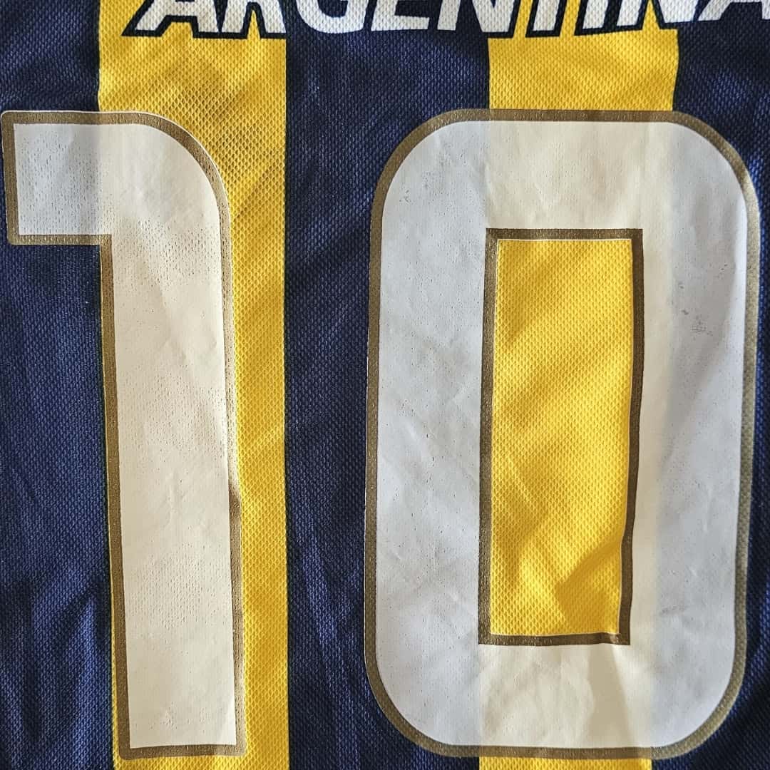 Antonio Medina – Rosario Central – Torneo Final 2014 – MATCH WORN JERSEY – COLECCIÓN JUAN ELUCHANS - Imagen 17