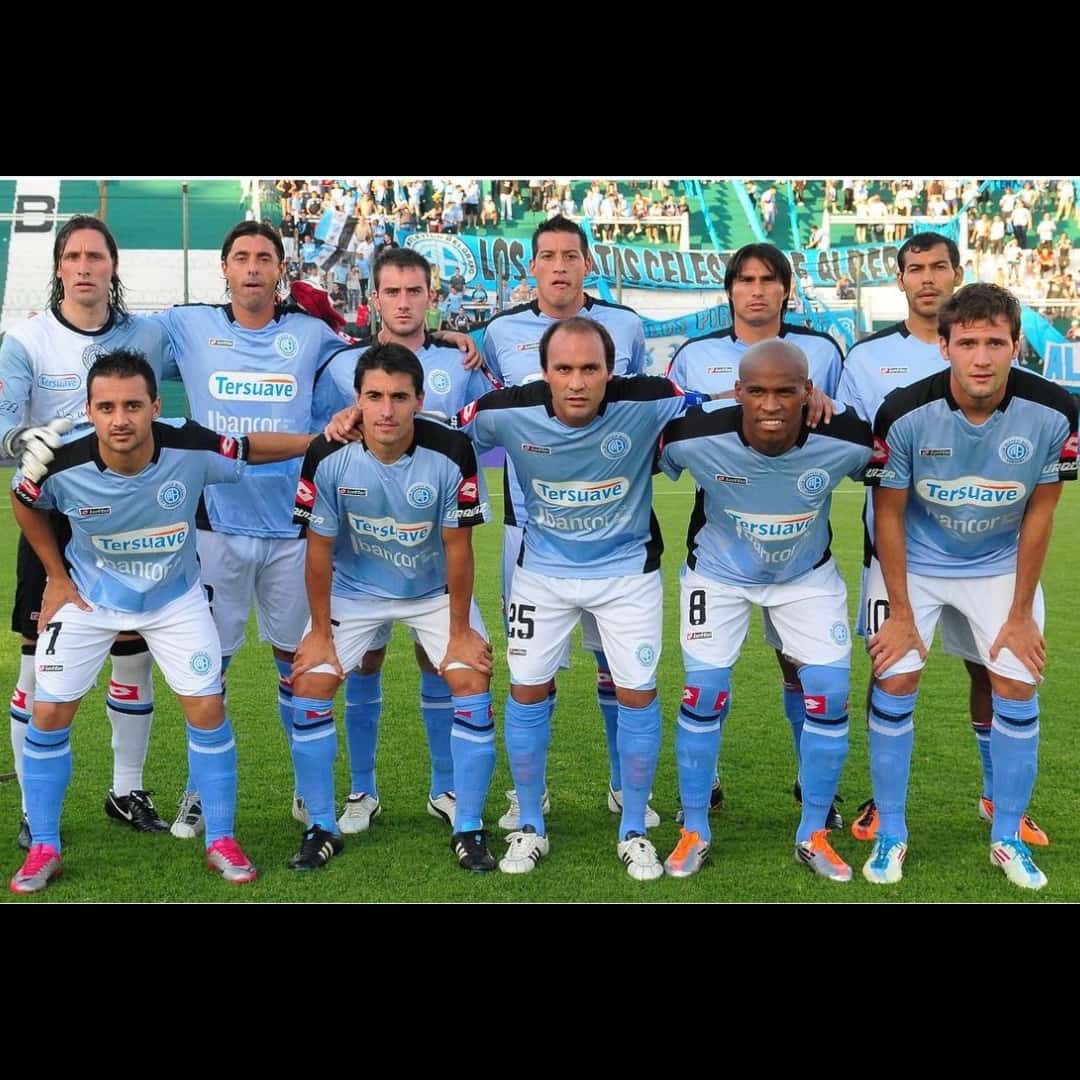 César Pereyra – Belgrano – Torneo Apertura 2011 – MATCH WORN JERSEY – COLECCIÓN JUAN ELUCHANS - Imagen 10
