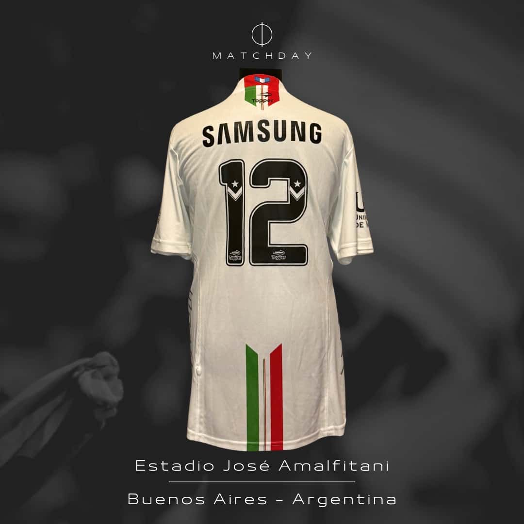 Lucas Pratto – Velez Sarsfield – Torneo inicial 2013 – MACTH WORN JERSEY – COLECCIÓN JUAN ELUCHANS - Imagen 5