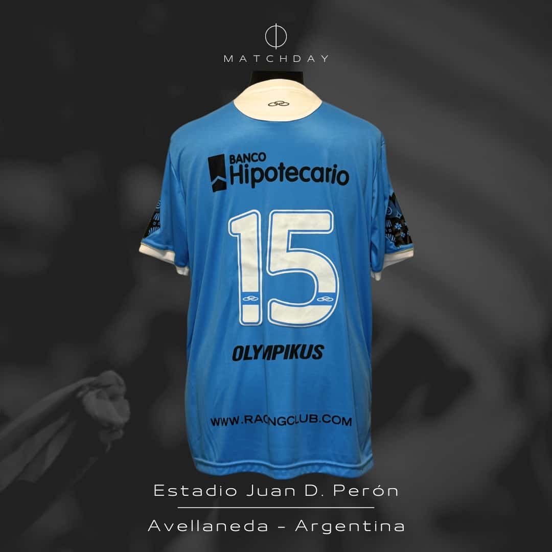 Bruno Zuculini – Racing Club – Torneo Clusura 2011 – MATCH WORN & SIGNED JERSEY - Image 5