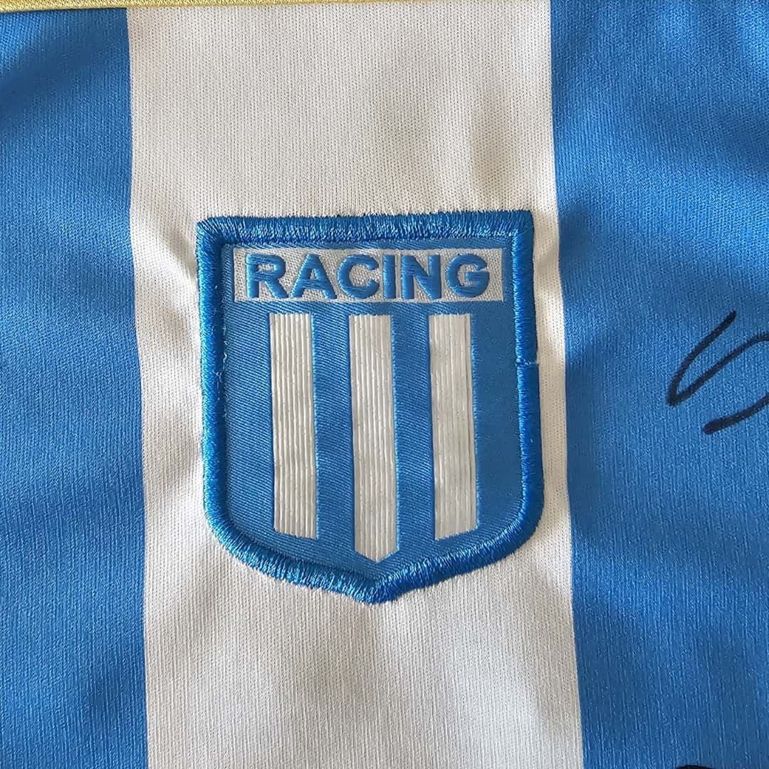 Bruno Zuculini – Racing Club – Torneo Clusura 2011 – MATCH WORN & SIGNED JERSEY - Image 9